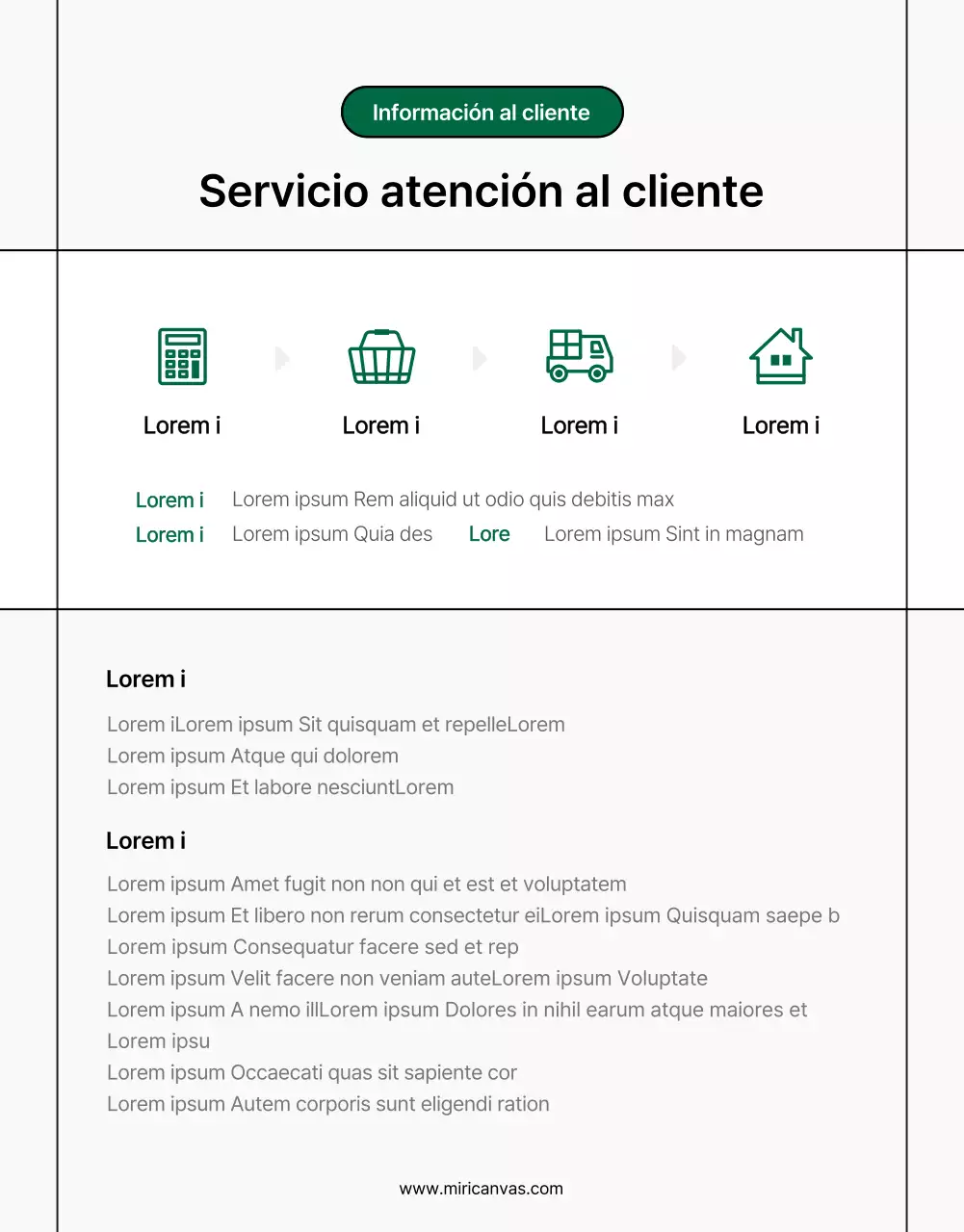 Promover una sencilla página de control de cosmética natural verde y blanca