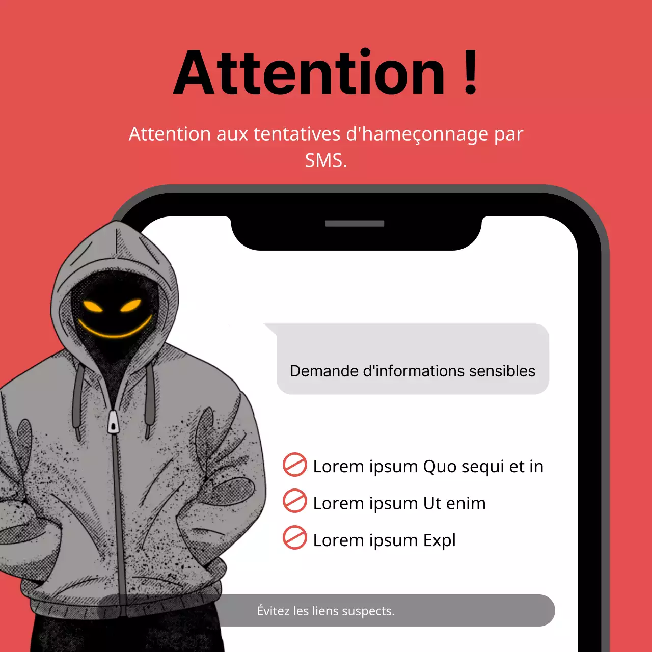 Promouvoir le contenu policier en bleu et blanc