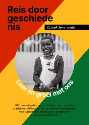 Moderne Amerikaanse Vrijheidsdag leermiddelen in rood, geel en groen