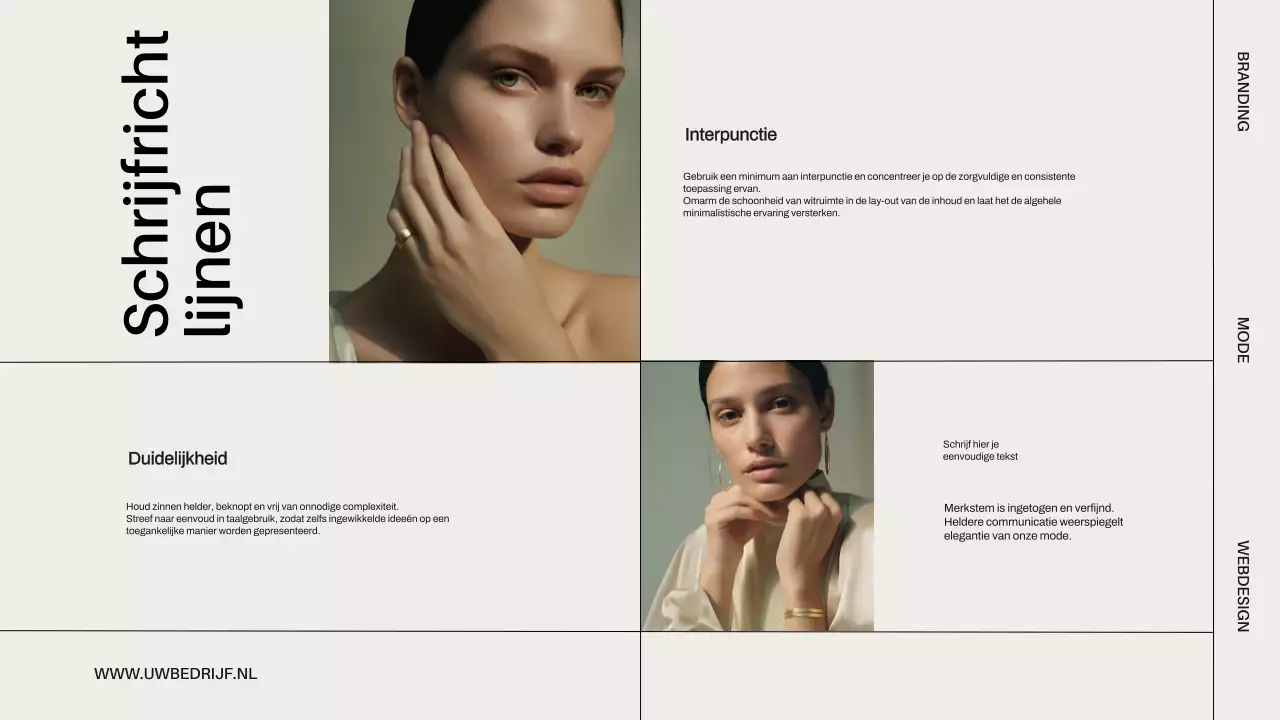 Ivory Stijlgids Modern Merk Strategie