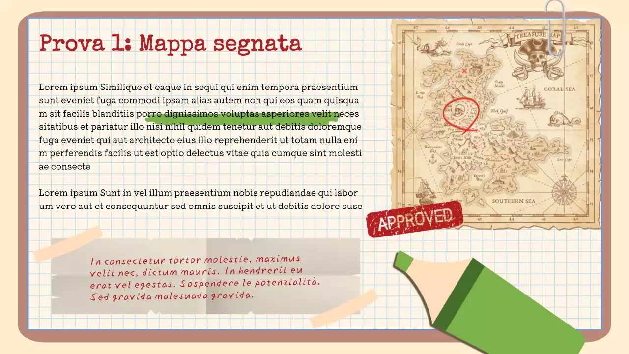 Rapporto di valigetta retrò beige e arancione