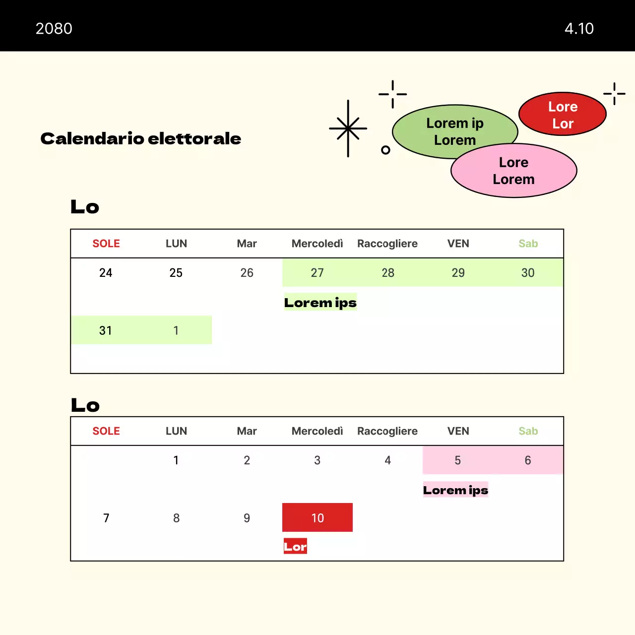 Una guida al voto per le elezioni parlamentari beige e minimalista