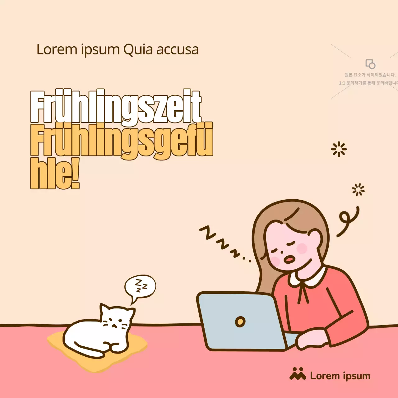 Über Frühlingsgefühle in ihrer ganzen gelben und rosa Pracht