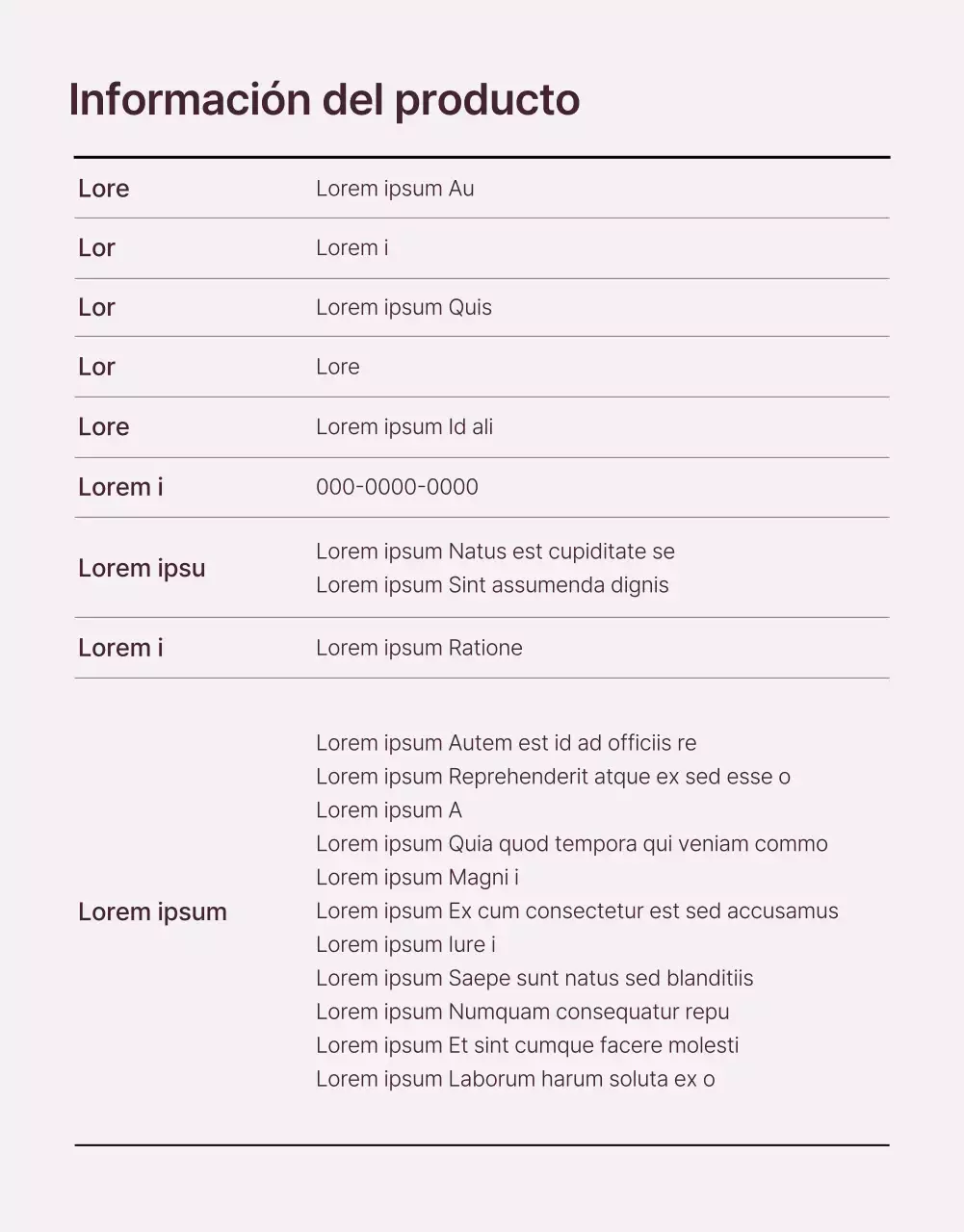 Promocione las páginas de productos de moda de primavera en rosa