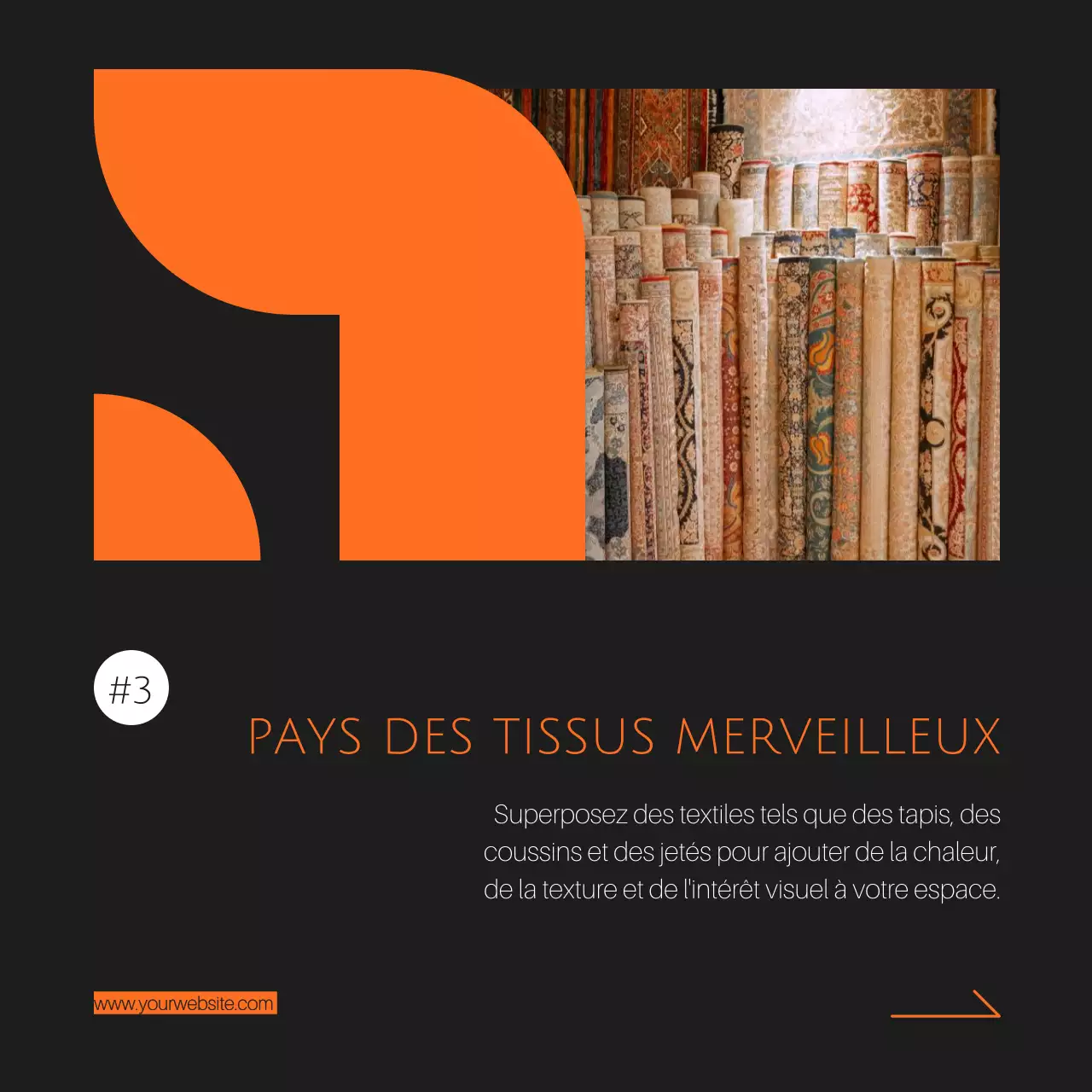 Guide des idées de décoration d'intérieur élégantes noir-orange