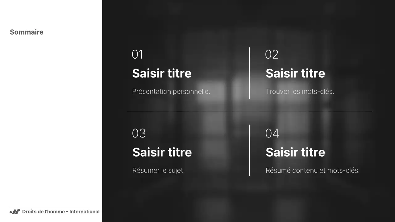 Noir et blanc, un rapport simple mais puissant pour les ONG
