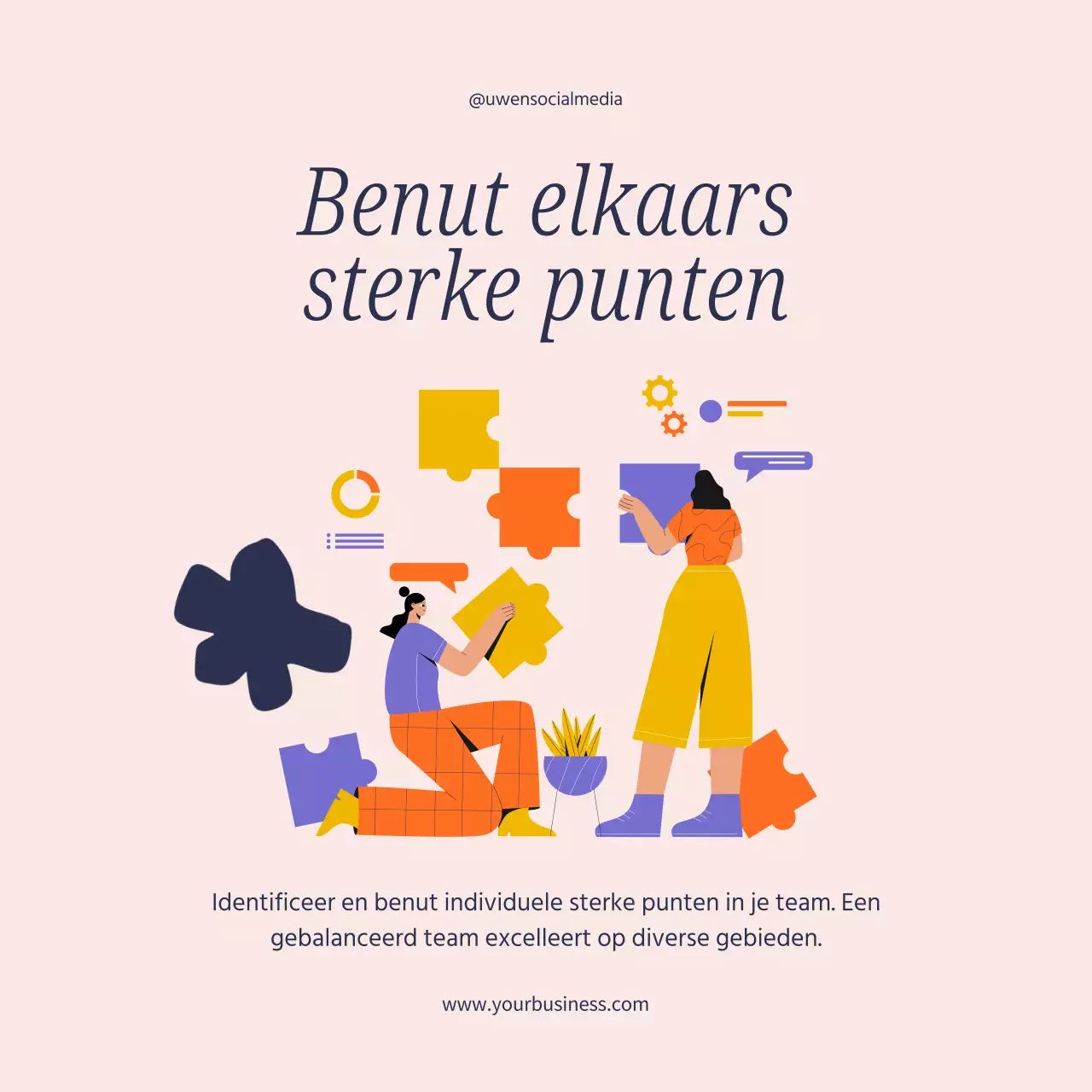 Beige en paars Trendy Team Harmony Tips & Gids