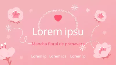 Un bonito viaje primaveral en rosa y blanco MainTitle
