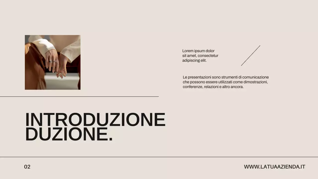 Portafoglio di design creativo minimalista beige e nero