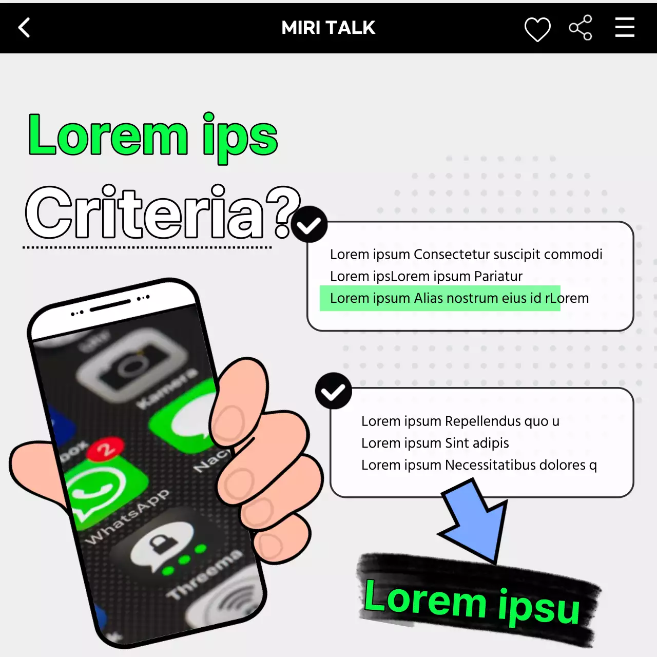 Kitscherig gsm-dealerschap in groen en zwart uitgelegd