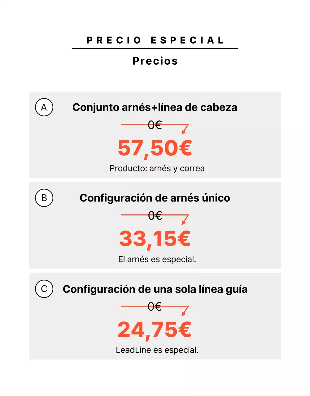 Promover una sencilla correa amarilla y naranja para perros