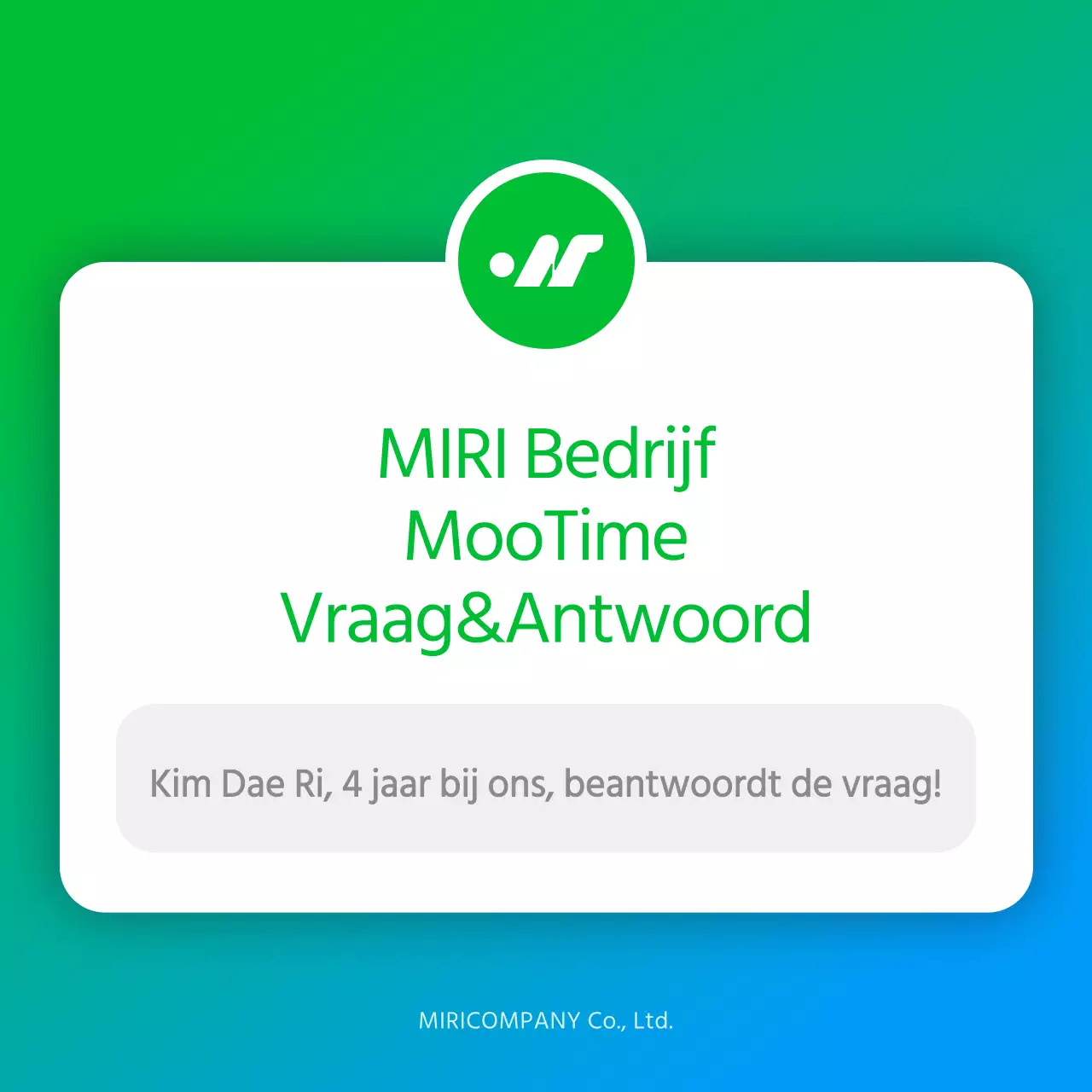 Een eenvoudige Instagram moody in groen en lichtblauw