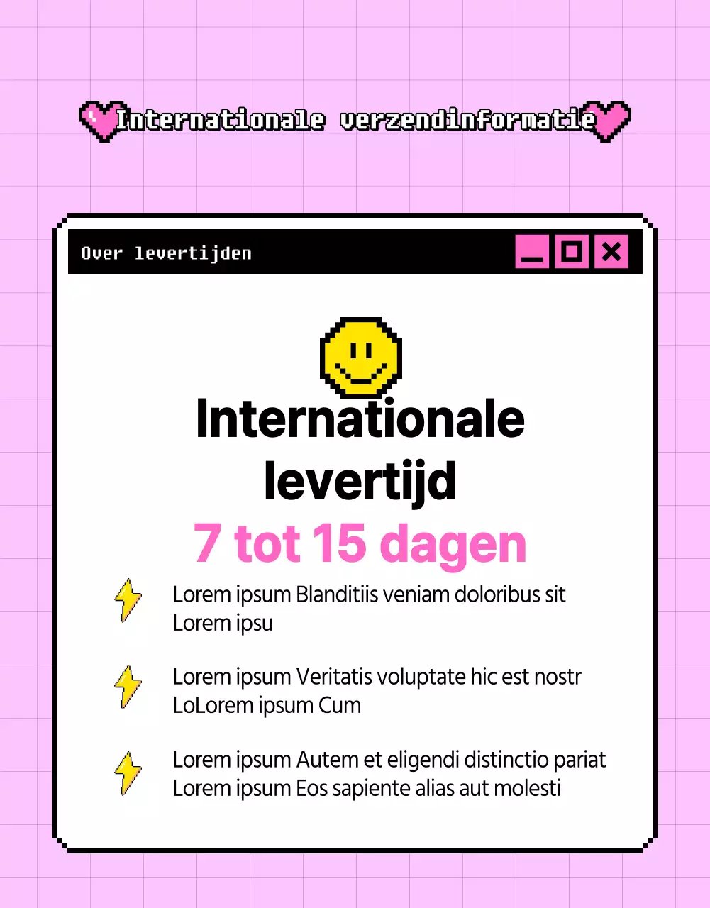 Cybercoole offshore job promotie in paars en roze