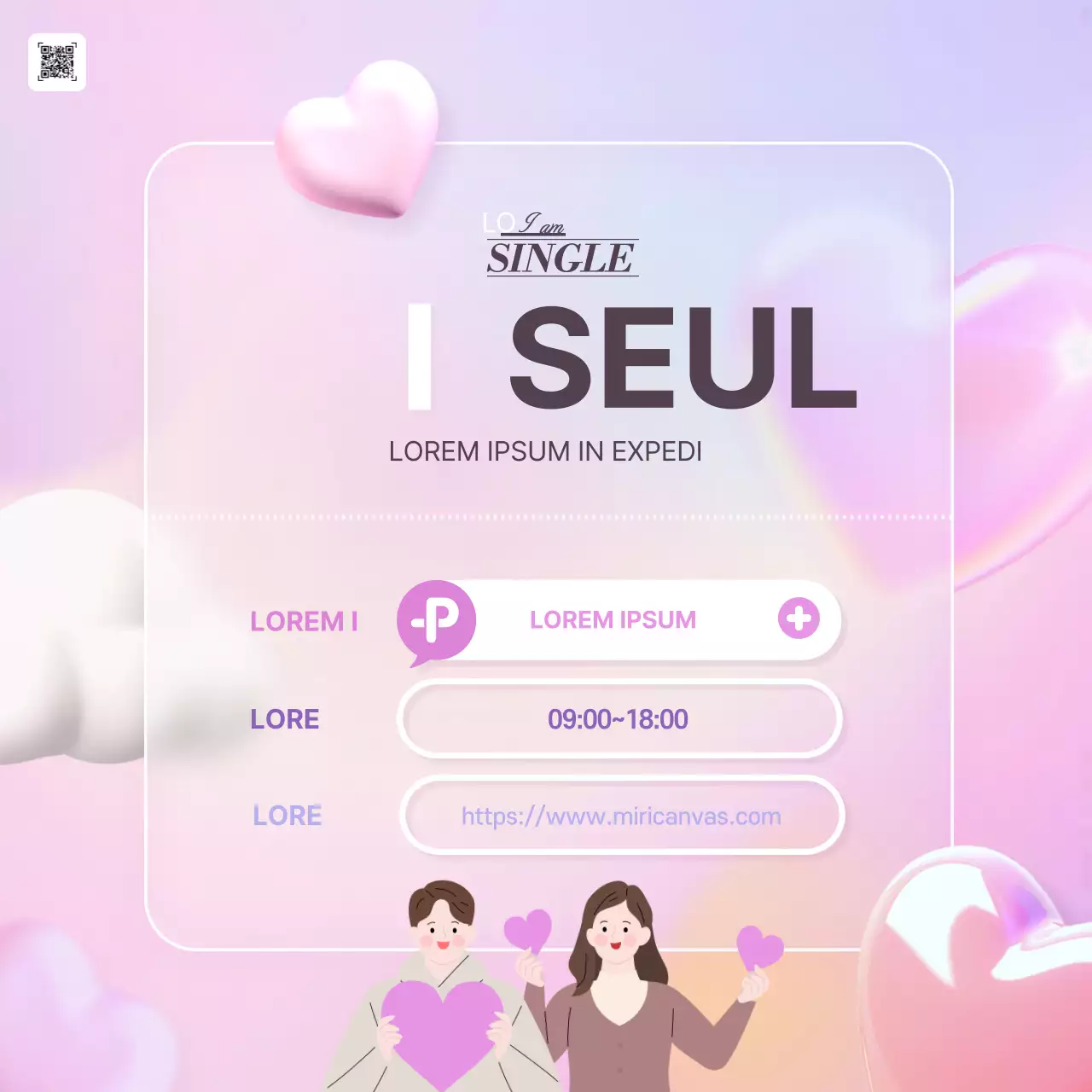 Promouvoir une réunion municipale rose et lavande