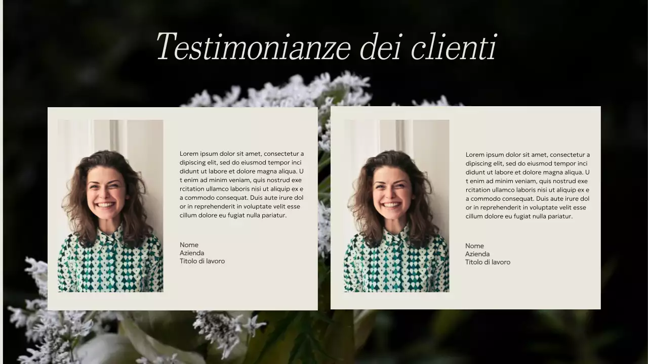 Materiale per portfolio creativo minimalista beige e kaki