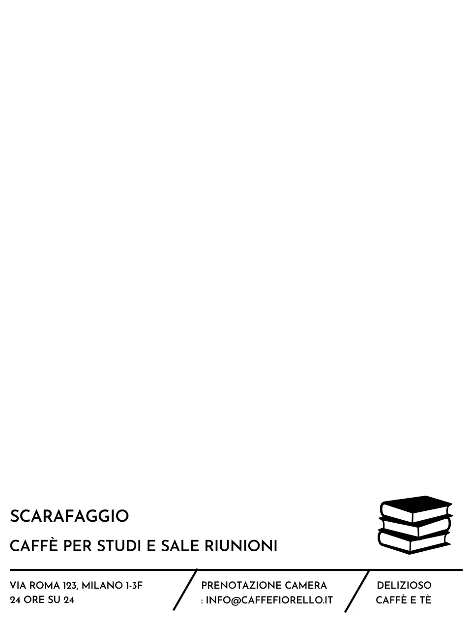 Un design pulito e informativo con un'impronta mirata