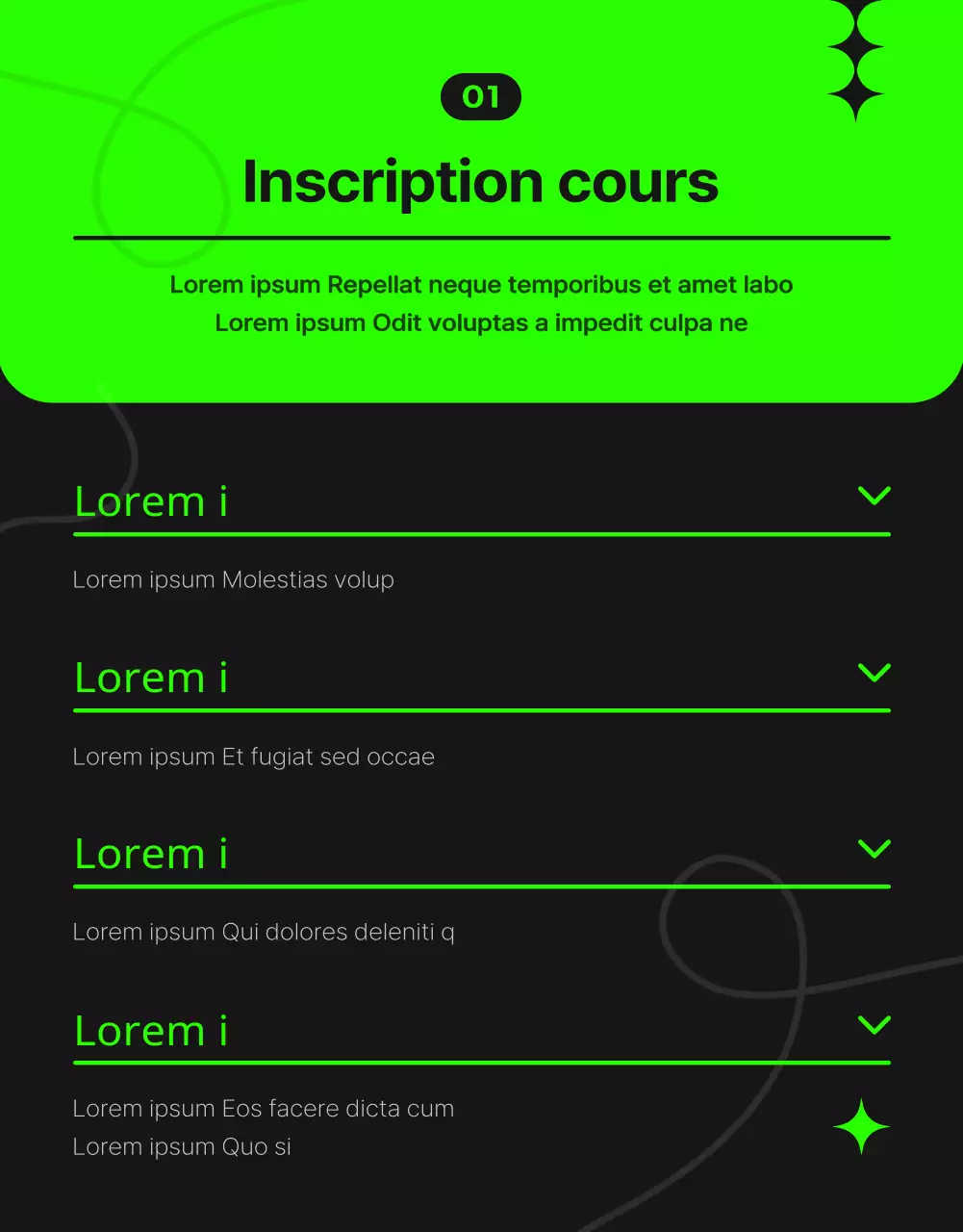 Promouvoir un centre moderne d'apprentissage tout au long de la vie en marron et noir