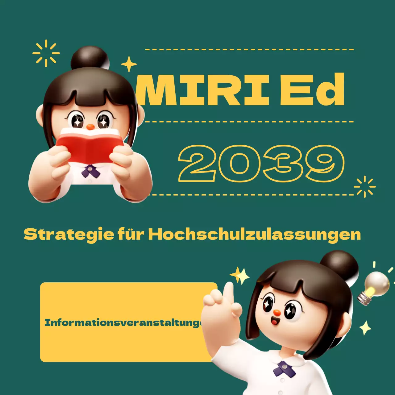 Förderung einer trendigen gelb-grünen Zulassungsmesse