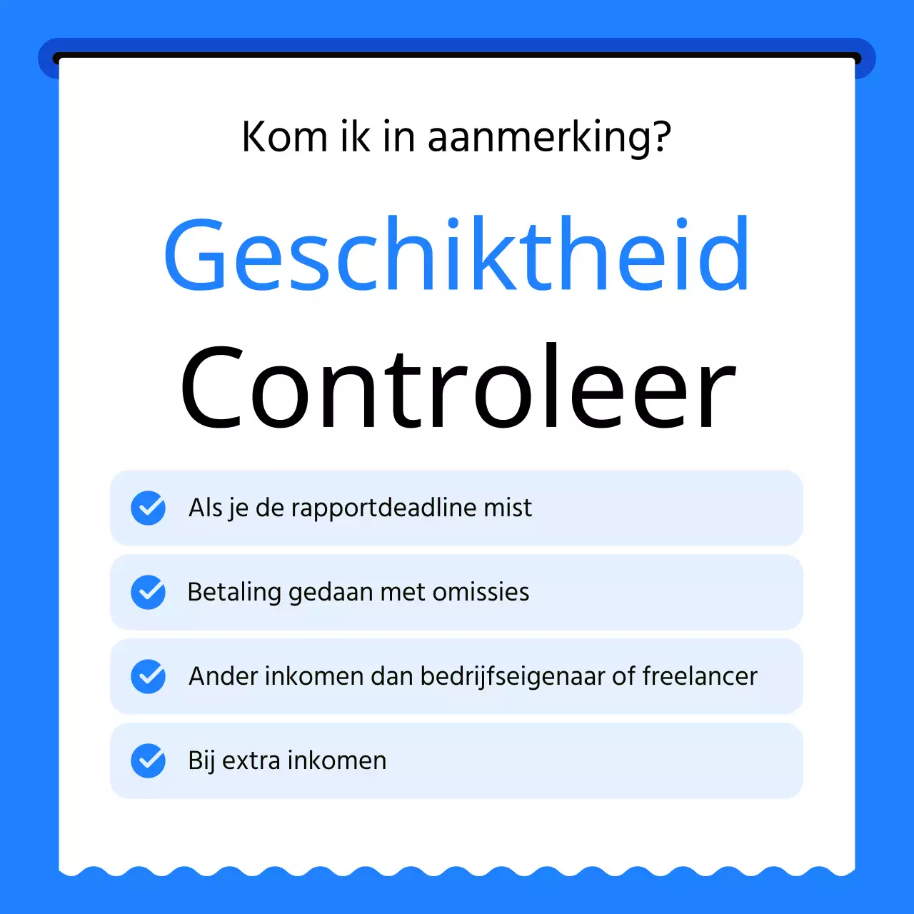 Een minimalistische inleiding tot fiscale boekhouding in blauw en lichtblauw