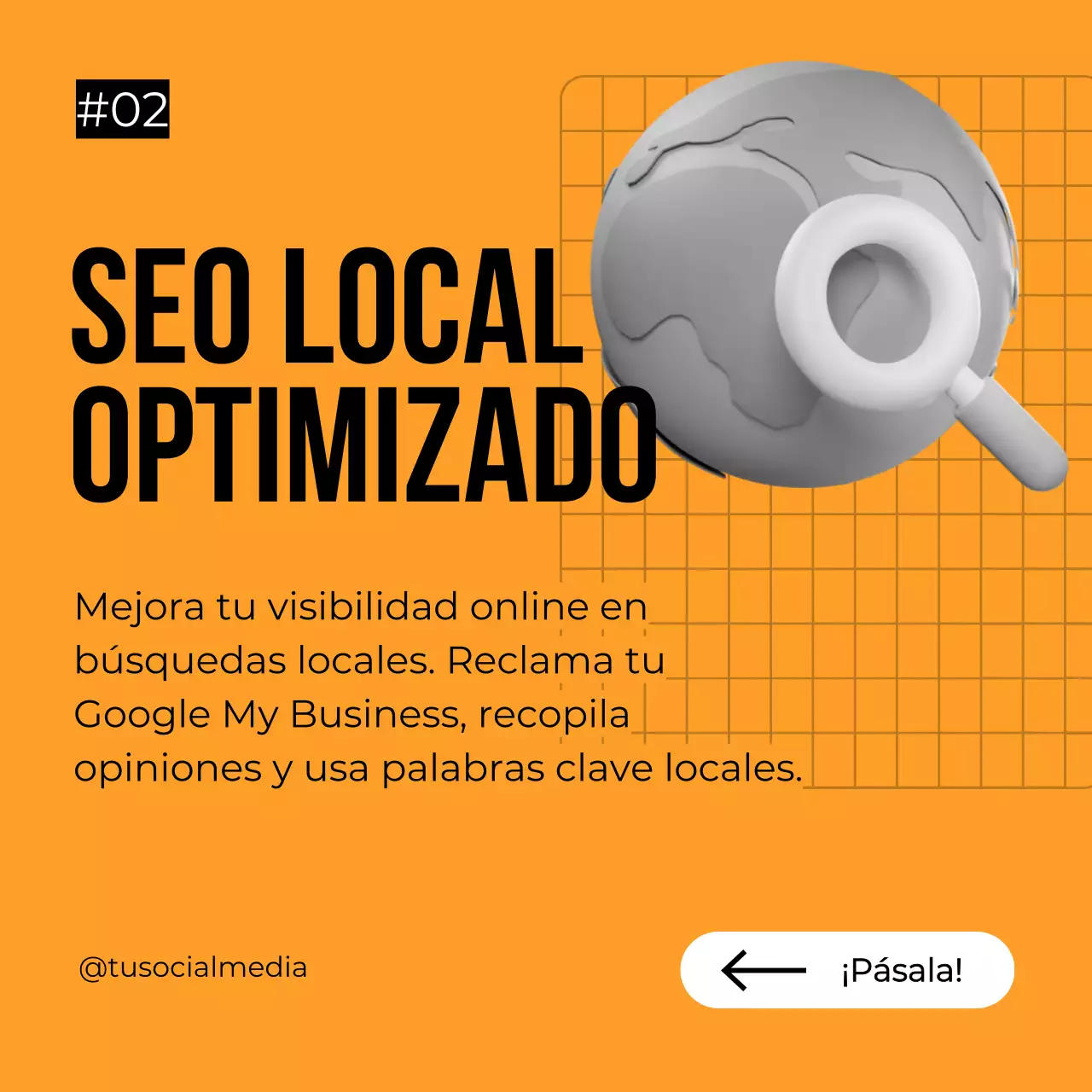 Guía de estrategia de ventas naranja y gris para pequeñas empresas
