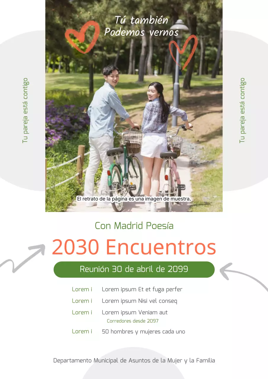 Promover las citas a ciegas municipales verdes y rojas