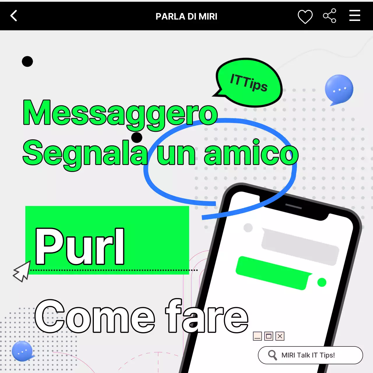 Il concessionario di telefoni cellulari kitsch in verde e nero spiegato