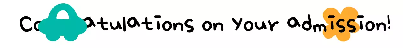 Pesta penyambutan sekolah dasar berkonsep tulisan tangan dengan ilustrasi lucu