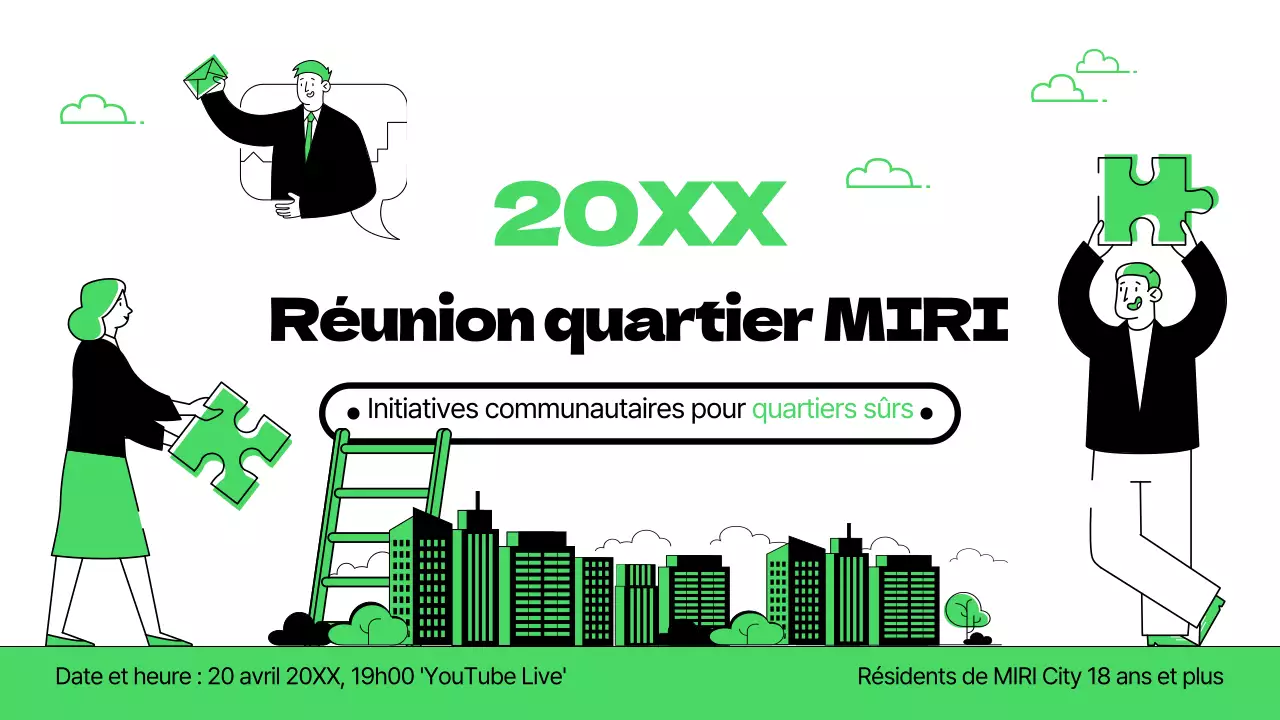 Un bel avis d'AGA vert et noir