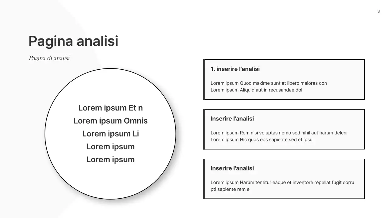 Rapporti di base in bianco e nero