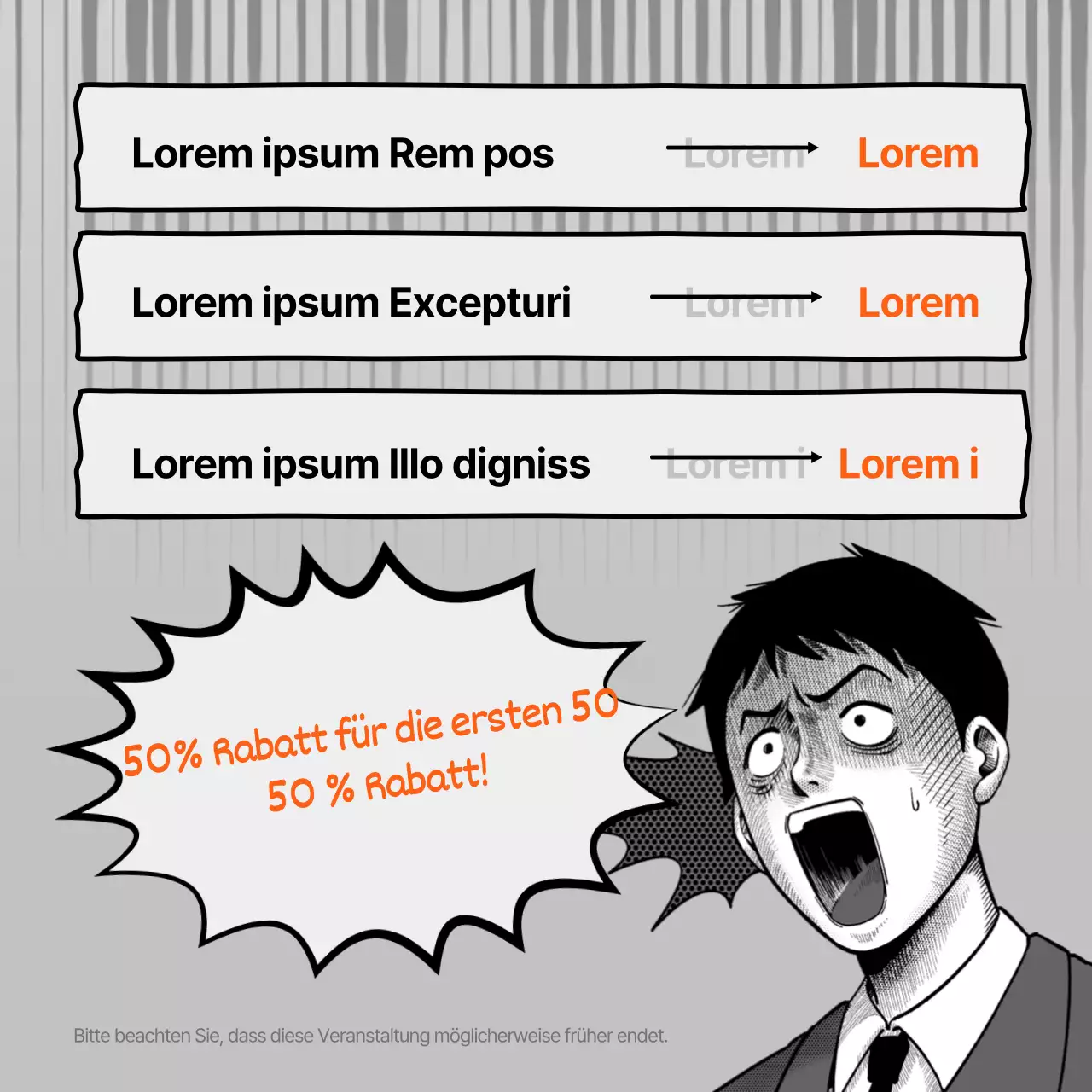 Orange und grau kränklich Gefühl Fitnessstudio Förderung