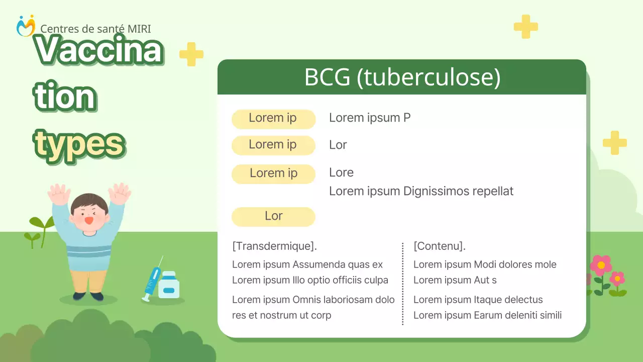 Guide pour la vaccination des enfants contre la rougeole et la jaunisse