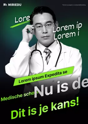 De krachtigste advertenties van het jaar voor medische opleidingen