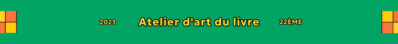 Cases à cocher multicolores et typographie rétro