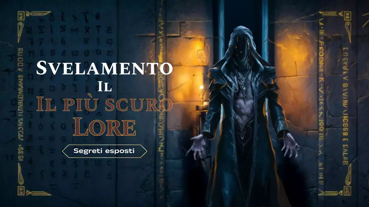 Copertina del video Fantasy Lore blu e nero
