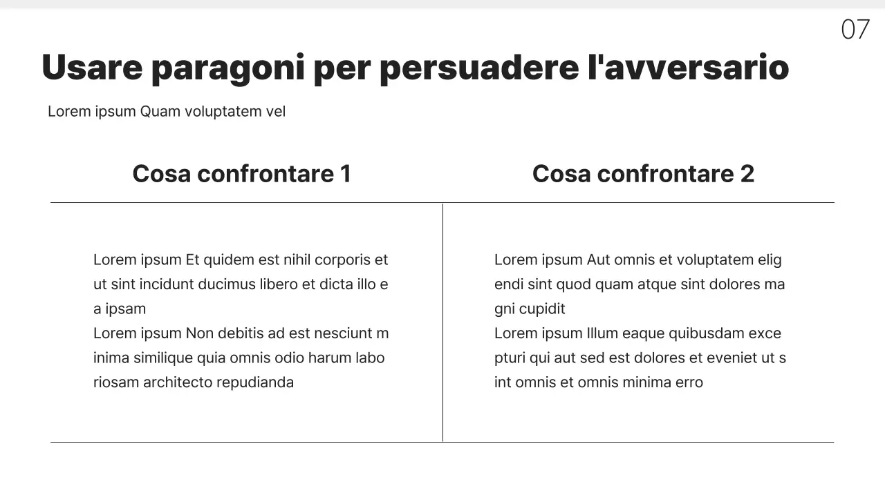 Semplice rapporto di pianificazione strategica stampabile in bianco e grigio