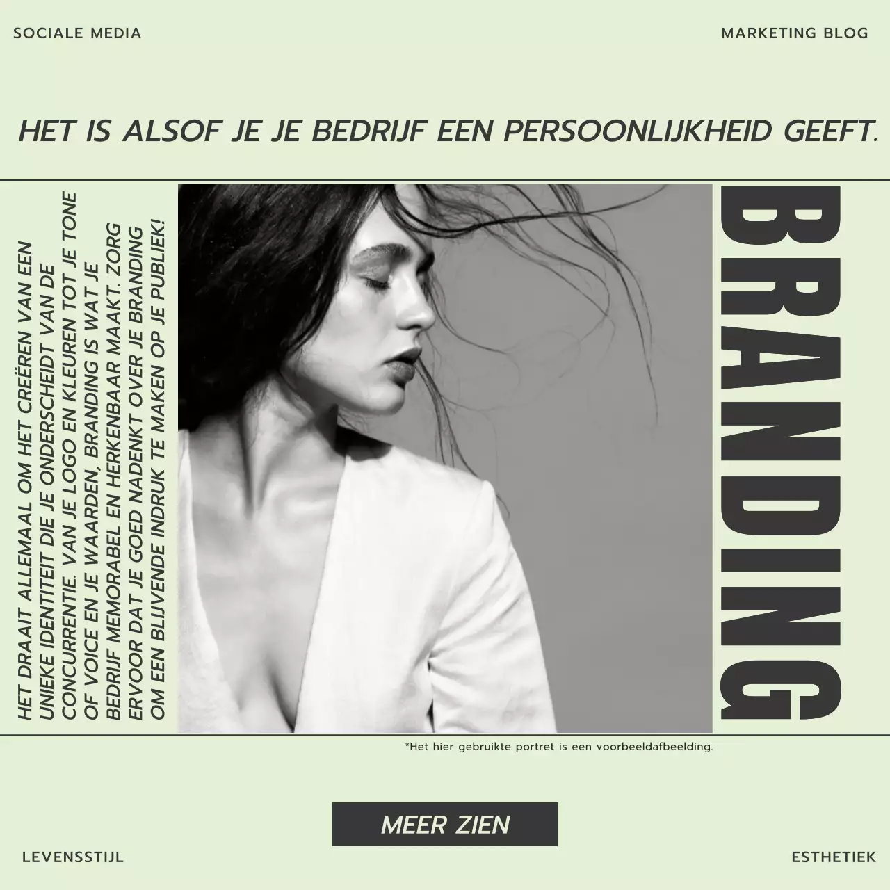 Lime en Grijs Minimal Trend Branding & Marketing Zakelijk Blog Promotie