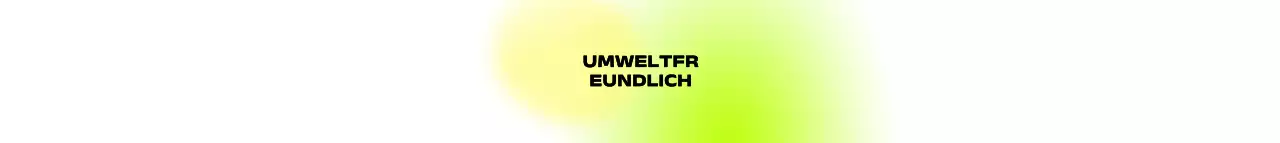 Einfache und farbenfrohe Ausstellung mit einem Hintergrund mit Farbverlauf und kreisförmigen Formen