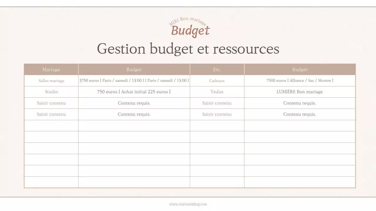 Un guide de l'organisateur de mariage minimaliste en jaune, noir et blanc
