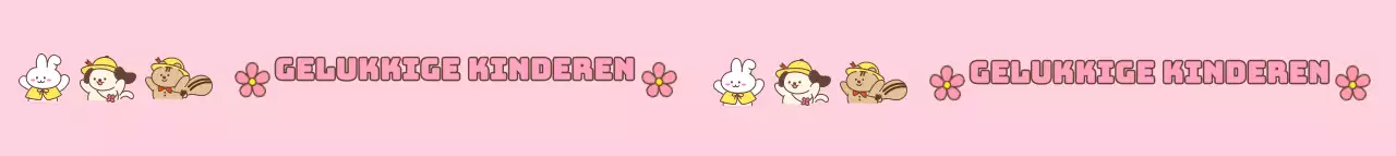 Happy Children's Welfare Foundation met aardewerk en puppies en eekhoorns