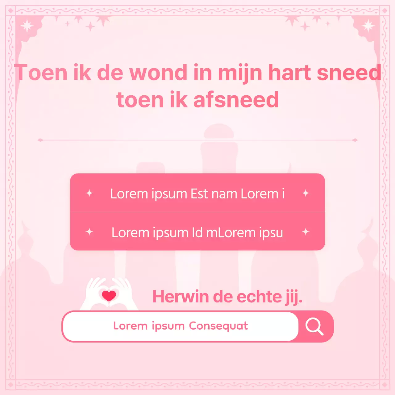 Over de romantische persoonlijkheid psychometrische test in roze en hot pink lofan