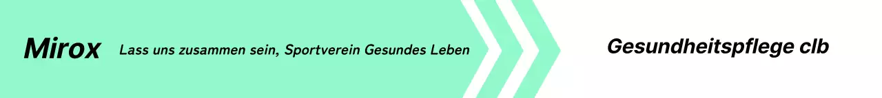 Briefpapierkonzept für ein Fitnessstudio in Minze und Schwarz