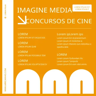Promover un sencillo concurso municipal en naranja y blanco