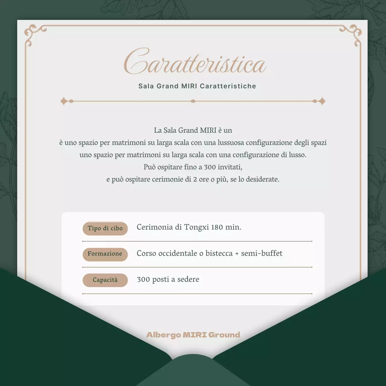 Promuovere fornitori di nozze ecologici e di alto livello