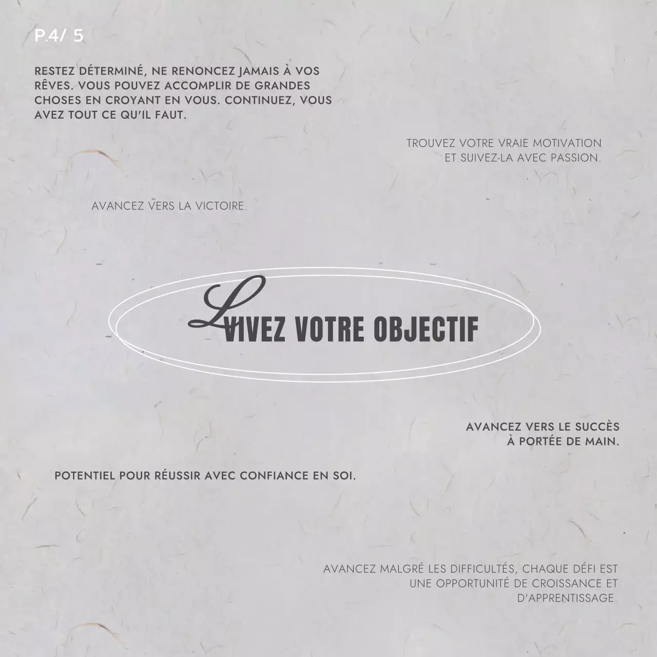 Promotion d'un blog sur le bien-être et la santé en gris et blanc