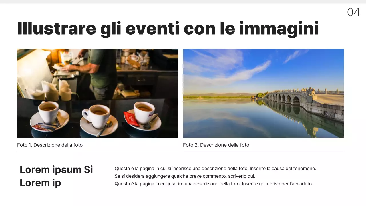 Semplice rapporto di pianificazione strategica stampabile in bianco e grigio