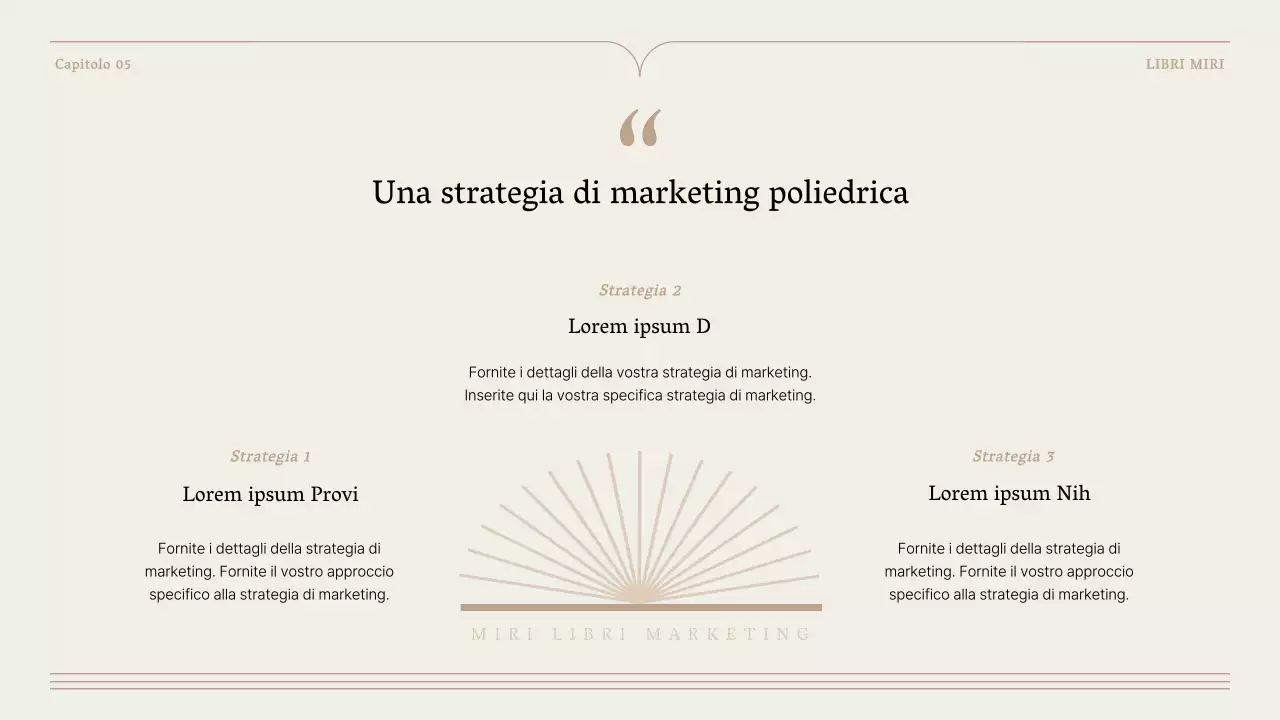 Una semplice proposta di libri in marrone e beige