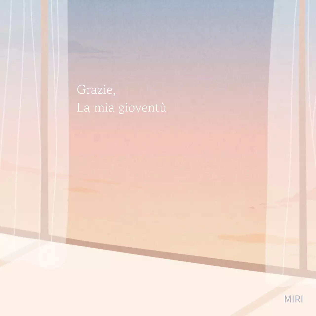 Un semplice sentimento in arancione