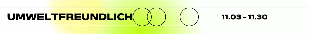 Einfache und farbenfrohe Ausstellung mit einem Hintergrund mit Farbverlauf und kreisförmigen Formen