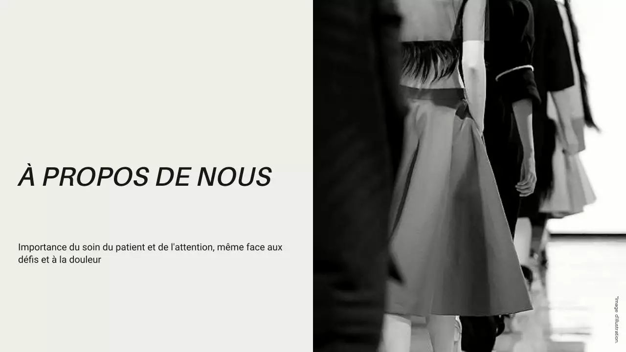 Introduction au guide des marques de mode moderne en noir et blanc