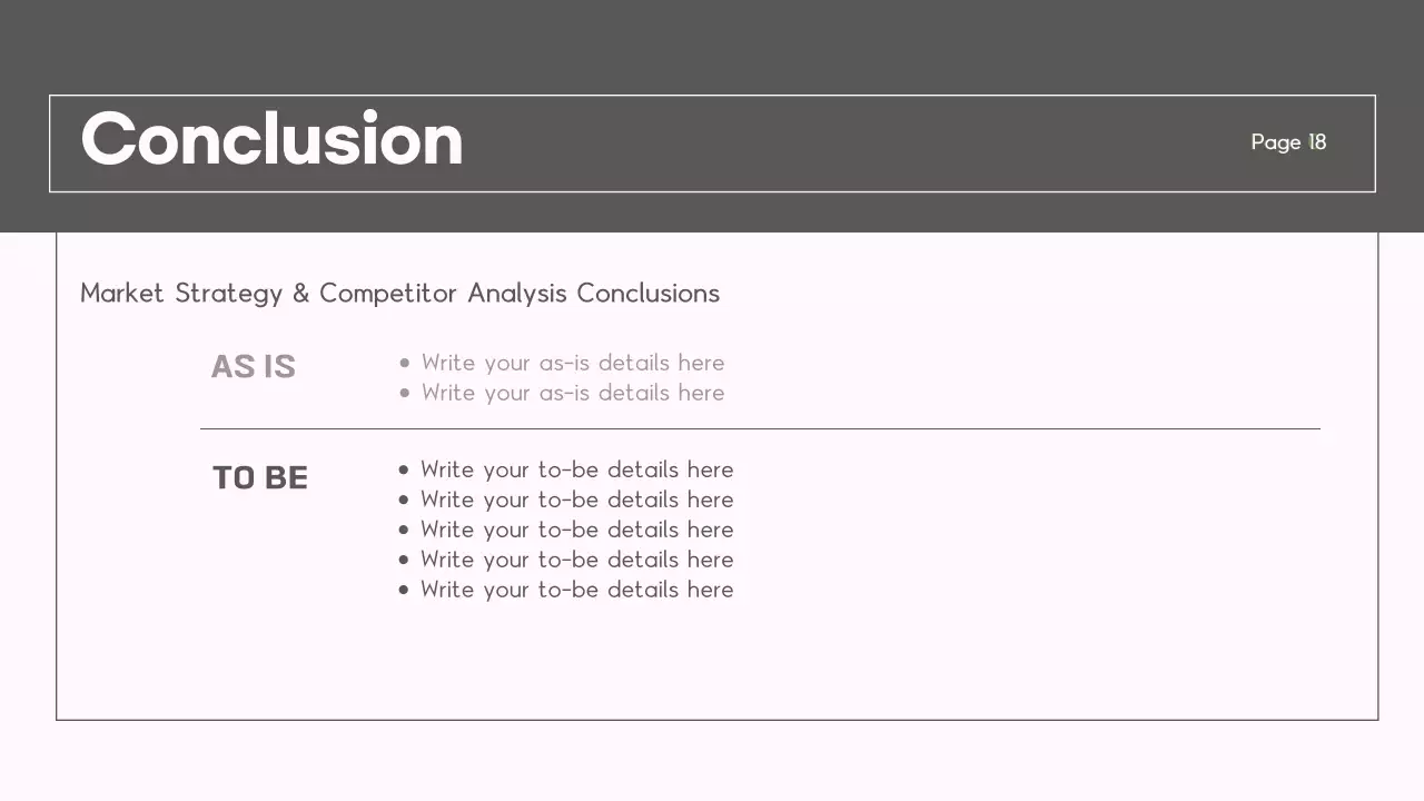 Grey Modern Market Report Document Presentation